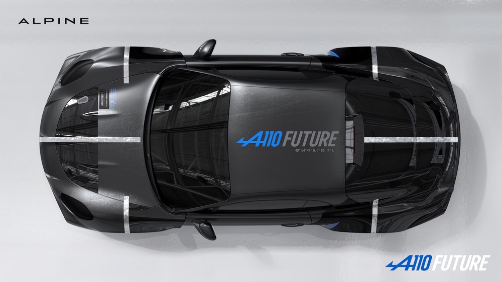 Alpine says the new A110 will be “the world’s first true EV sportscar” (Alpine)