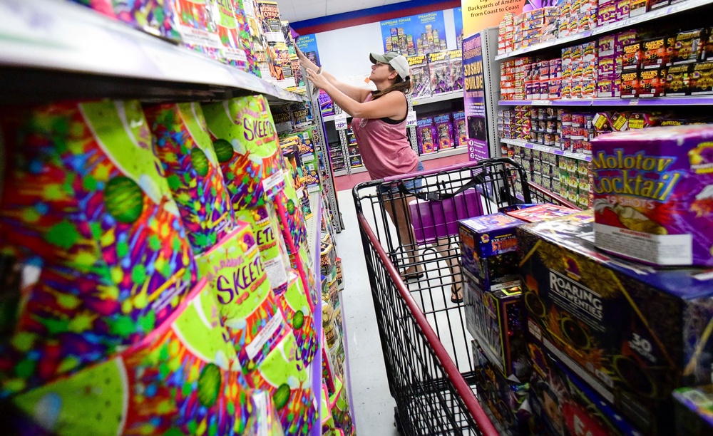 Fireworks companies say they have had to turn away some smaller customers amid surging demand because of 250th anniversary celebrations (AP)