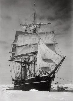 Scott's final ship Terra Nova (Herbert Ponting)