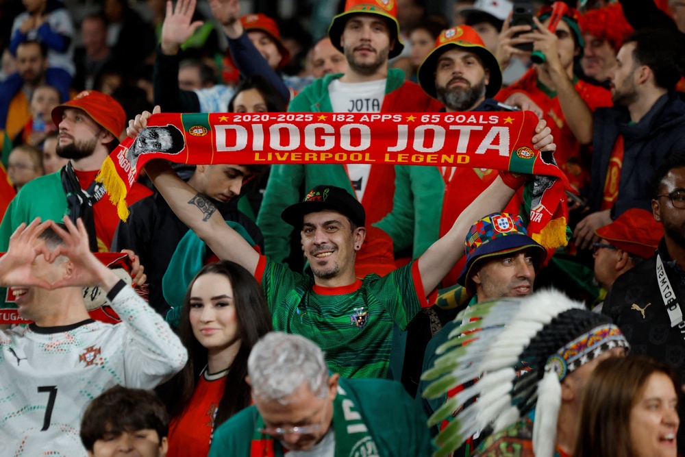 Diogo Jota’s death sparked an immense outpouring of grief (Reuters)