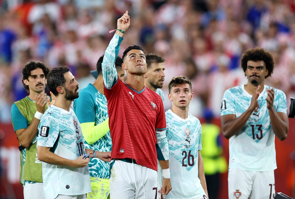 Image from: Portugal v Croatia LIVE: VAR fury mars ending after last-gasp Ramos goal in World Cup round of 32