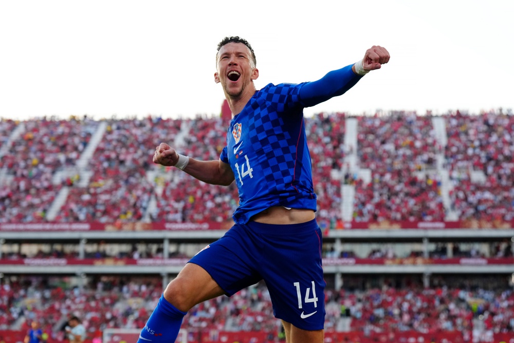 Ivan Perisic opened the scoring for Croatia (AP)