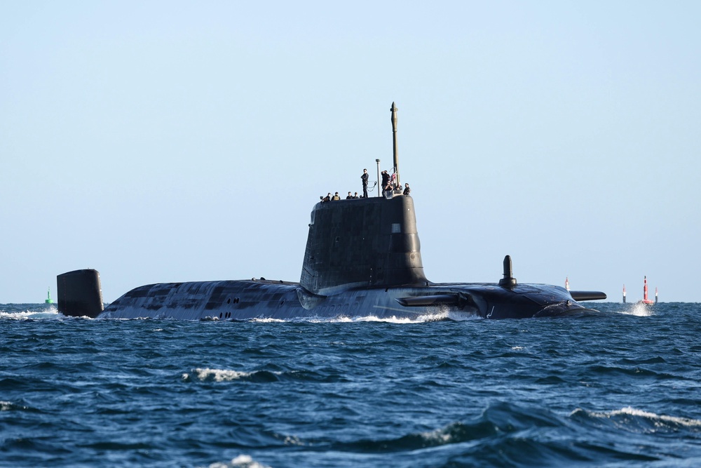 The US and the UK are already co-operating on state of the art submarines (Ministry of Defence/PA) (PA Media)