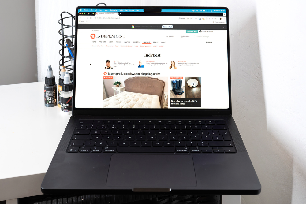 This is a powerful laptop (Ian Evenden/The Independent)