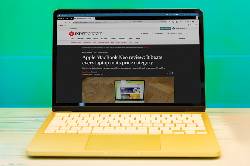 This budget Apple laptop is my top pick for students (Ian Evenden/The Independent)