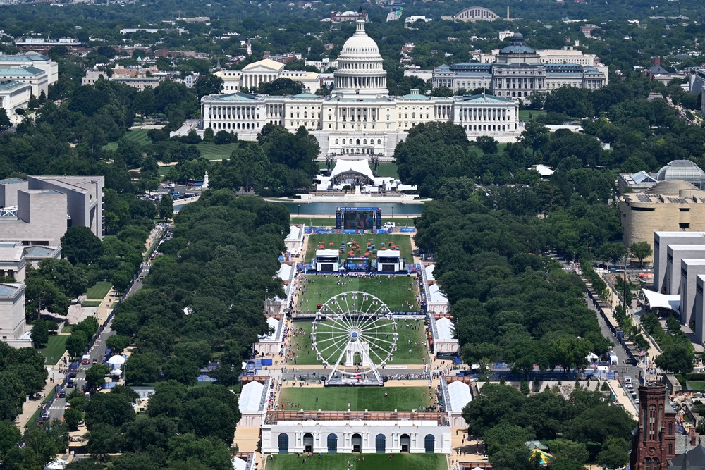 Under the Trump administration, the 250th celebrations have experienced a series of mishaps and two rival event committees warring over similar plans (AFP/Getty)