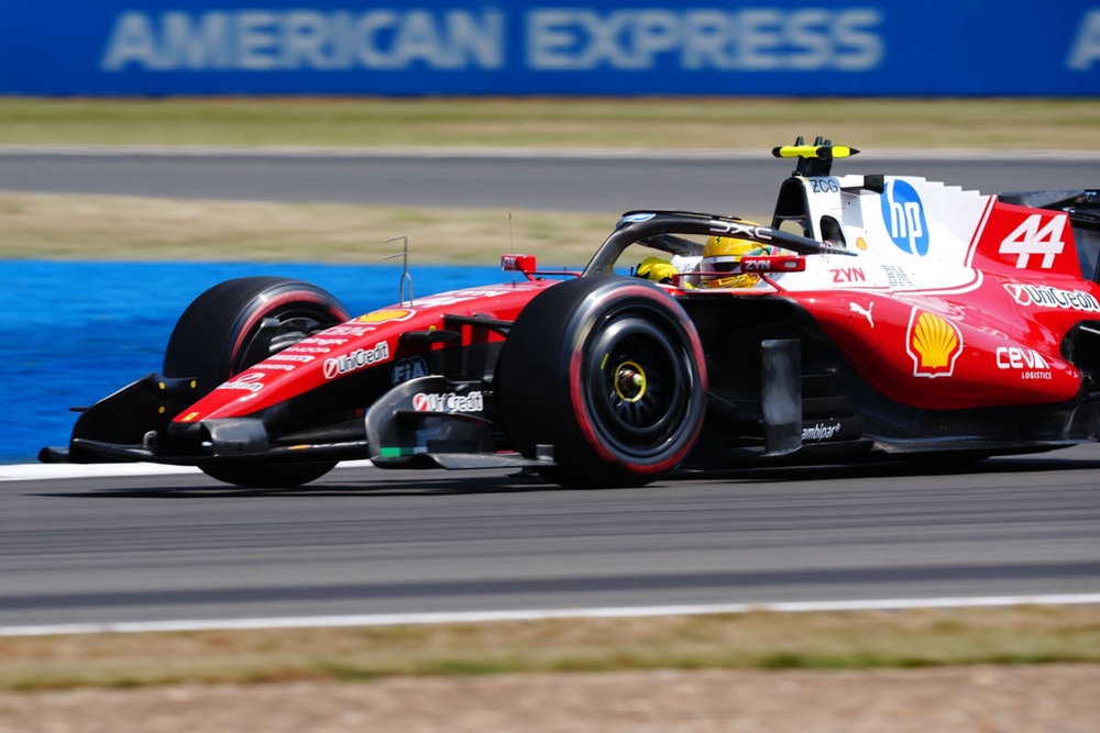 Image from: F1 British GP LIVE: Sprint qualifying start time and schedule as Lewis Hamilton tops table in practice