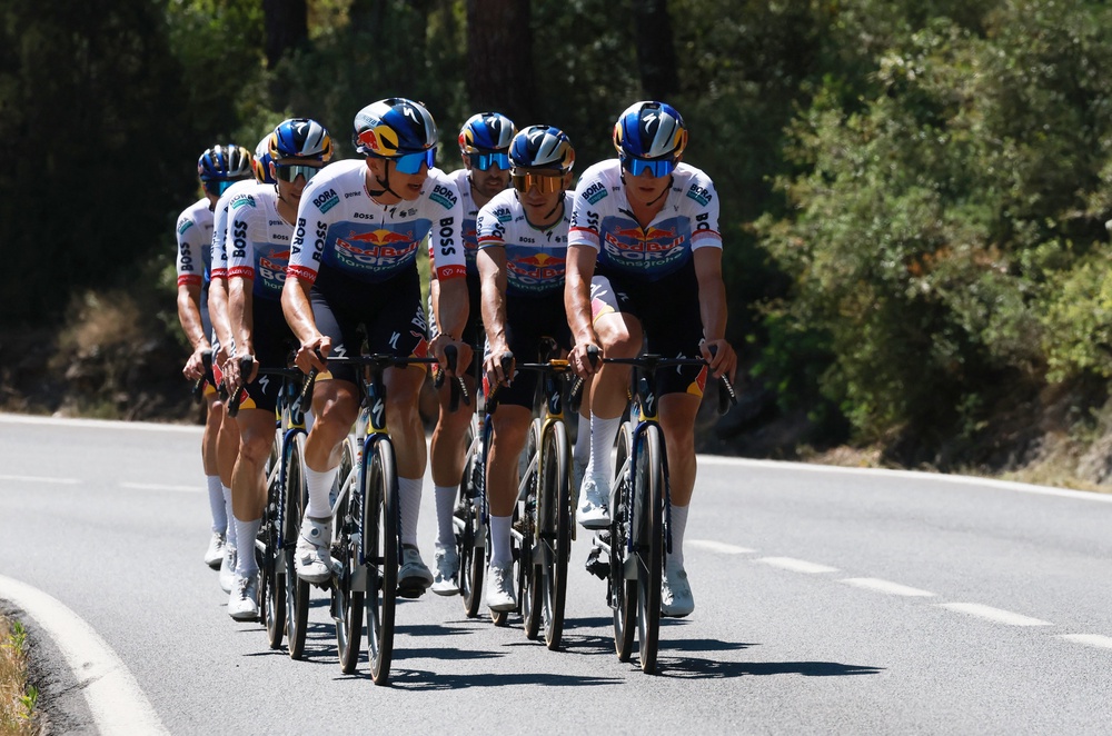 Remco Evenepoel and Florian Lipowitz will be co-leaders at this year’s race (Reuters)