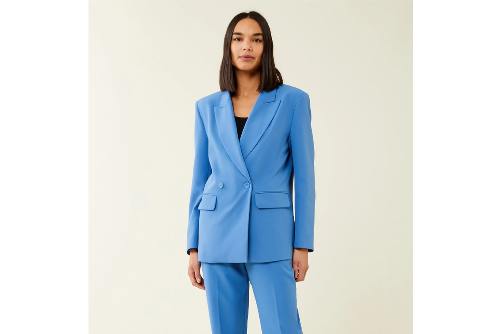 Image from: This £50 Next jacket is just like Kate Middleton’s blue Wimbledon suit