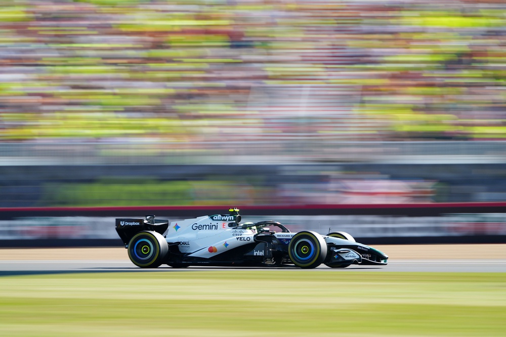 McLaren’s Lando Norris had to settle for sixth place on the grid (David Davies).