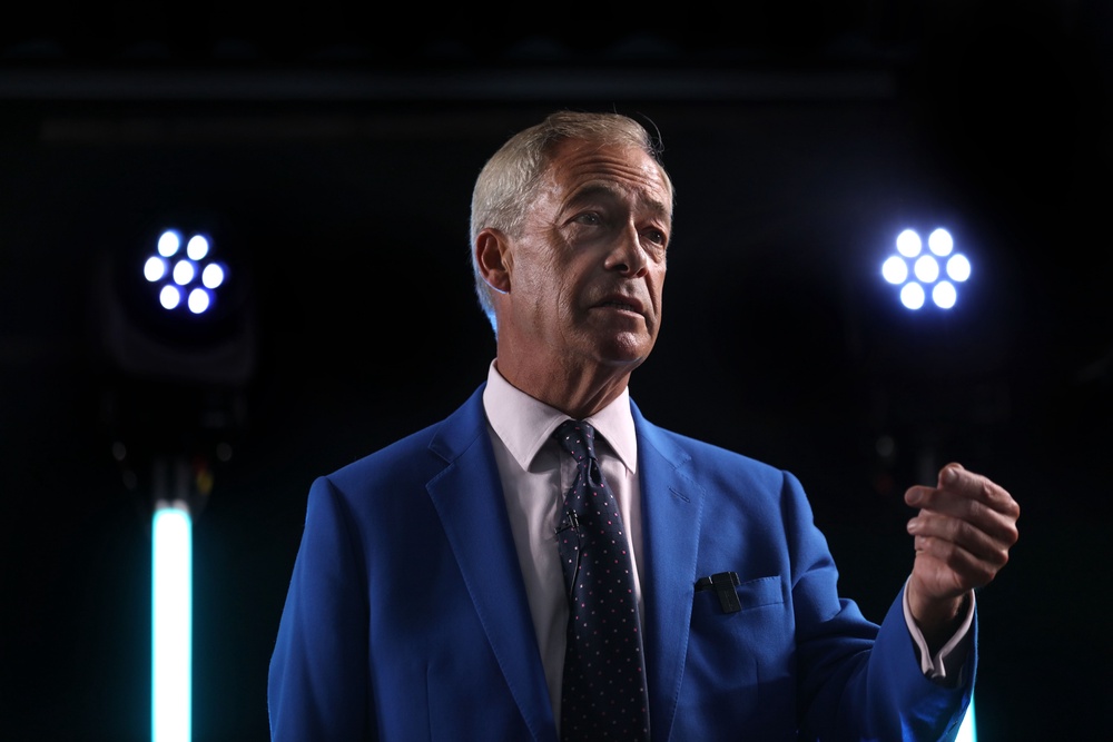 Farage has been accused of having more personality than substance (Getty)