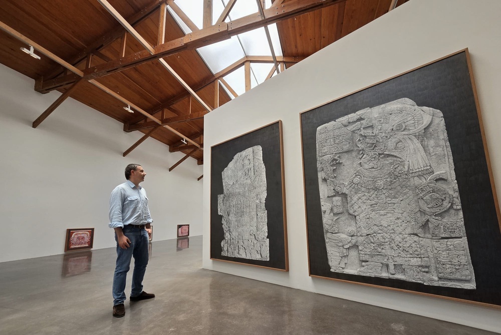 'Future spaces replicate earlier spaces' is an exhibition by Gala Porras-Kim, at Kurimanzutto gallery (Alastair Smart)