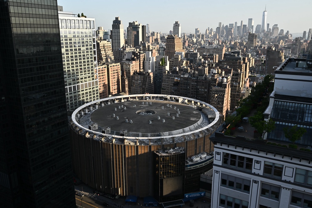 Aerial view of Madison Square Garden (Evan Agostini/Invision/AP) (AP)