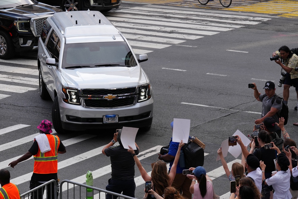 Here comes the bride! (Reuters)