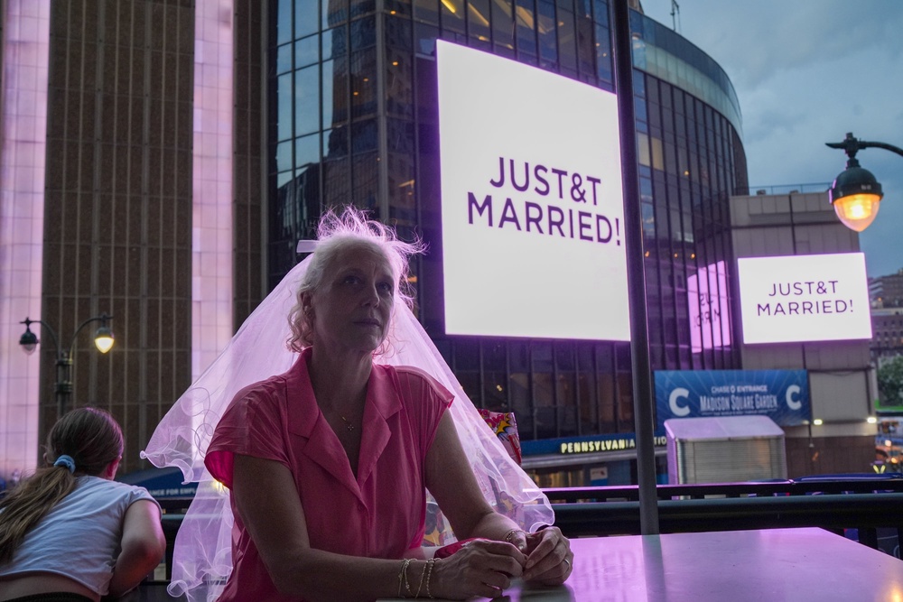 Taylor Swift fans have been buying trash left behind during the singer’s wedding online (AP)