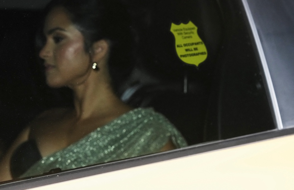 Selena Gomez is one of Swift’s best friends and was there for both her rehearsal dinner and the wedding day and reception (Reuters)