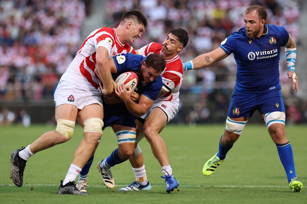 Japan produced an impressive win over Italy (Getty)