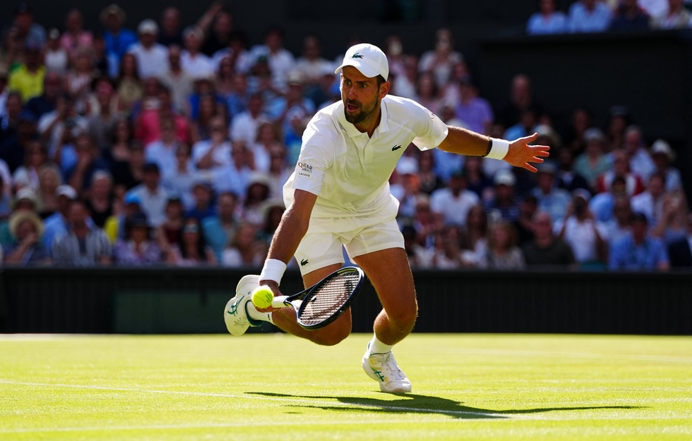 Novak Djokovic is in men’s singles last-16 action at Wimbledon (Adam Davy/PA) (PA Wire)