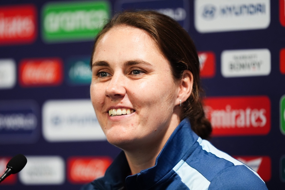 Nat Sciver-Brunt’s side take on Australia on Sunday (Mike Egerton/PA). (PA Wire)
