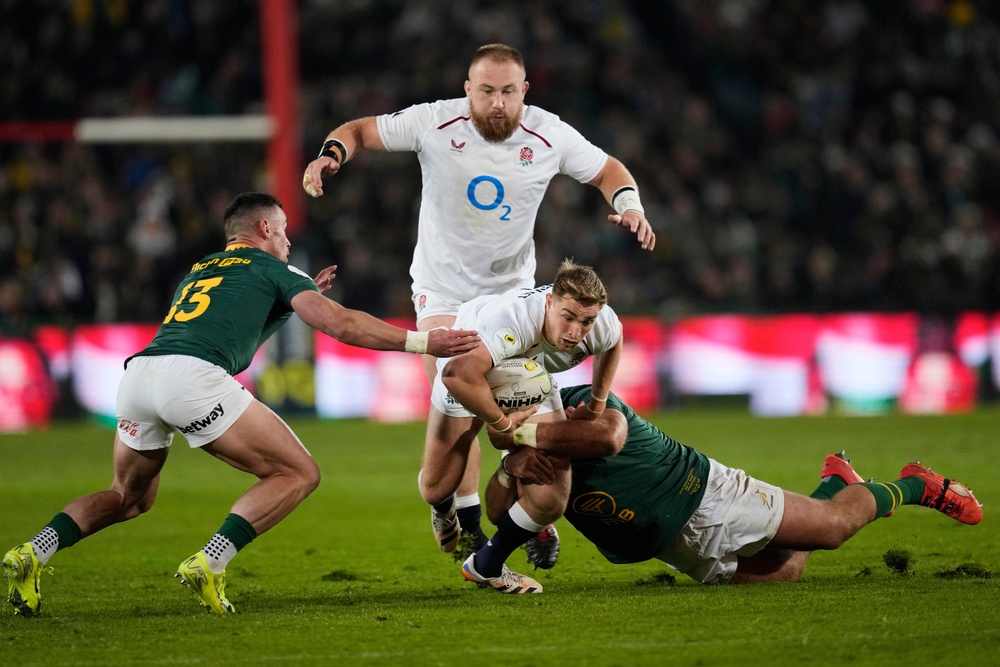 England showed flashes in a physical Test match (AP)