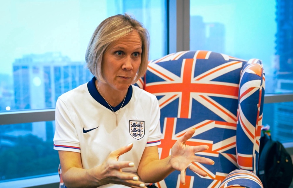 The United Kingdom’s ambassador to Mexico, Susannah Goshko, speaking to the Press Association (James Manning/PA) (PA Wire)