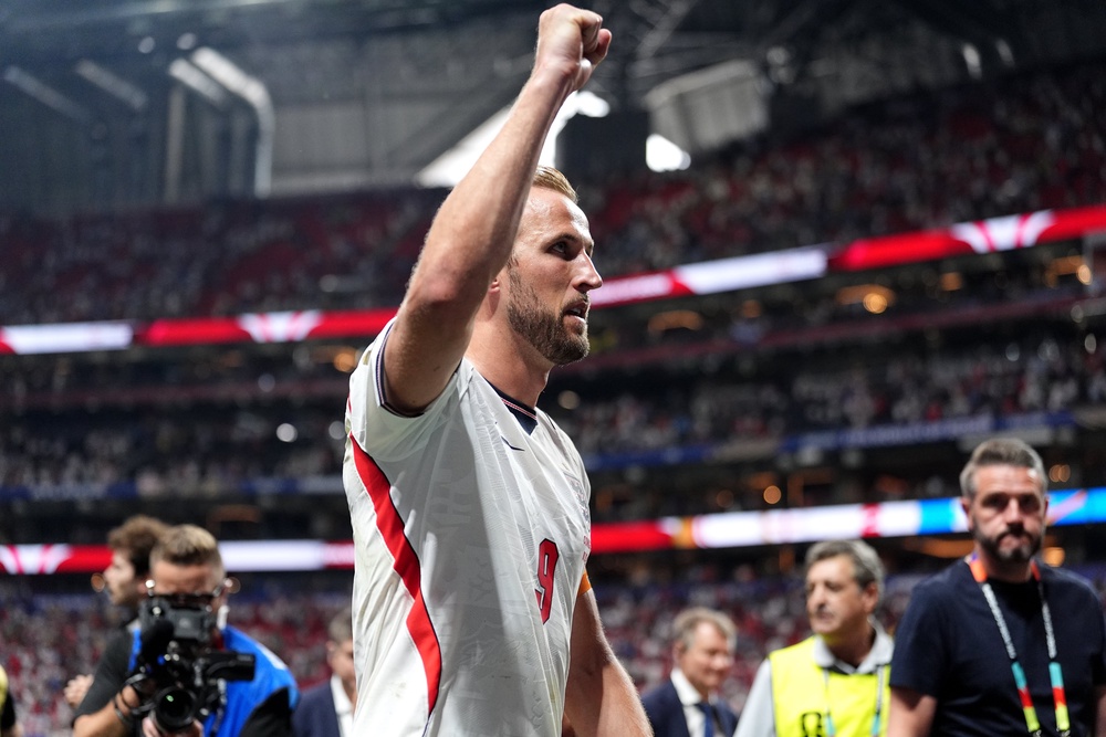 Harry Kane scored both goals as England left it late to get past DR Congo in the previous round (Martin Rickett/PA) (PA Wire)