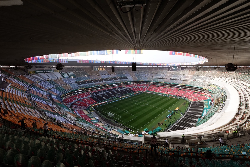The Azteca Stadium will host England’s clash with Mexico (Nick Potts/PA) (PA Wire)