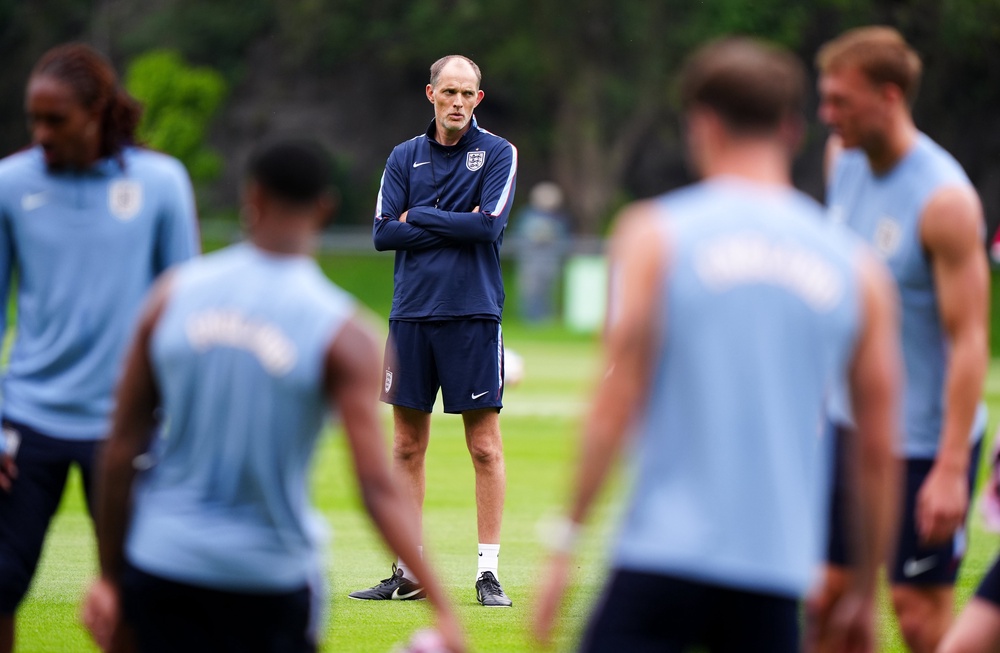 Thomas Tuchel has overseen England's training since they arrived in Mexico City (PA)