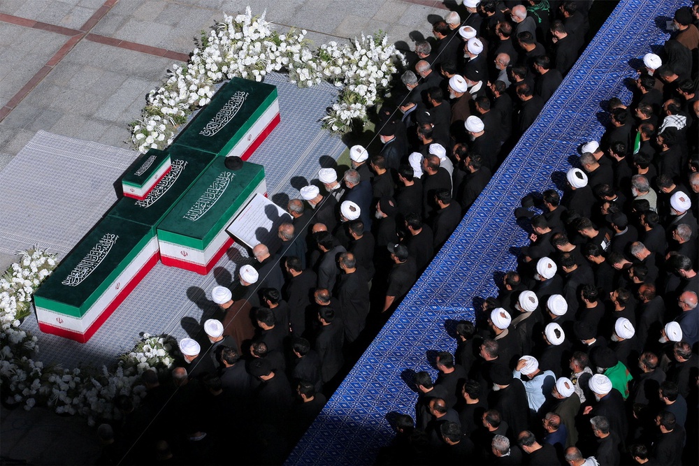 Image from: Iran-US war latest: Khamenei’s funeral procession begins in Tehran as mourners issue threats against Trump