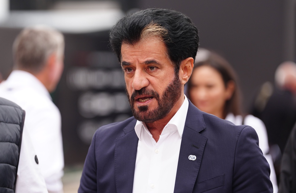 Mohammed Ben Sulayem backed Christian Horner to make an F1 comeback (David Davies/PA) (PA Wire)