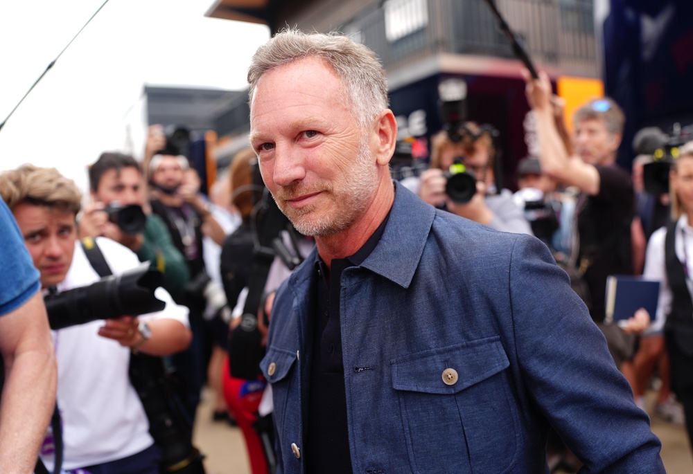 Christian Horner was mobbed on his return to the F1 paddock (David Davies/PA) (PA Wire)