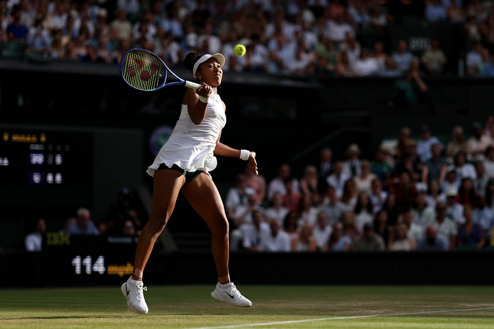 Osaka will play Karolina Muchova, who won the Bad Homburg title when Osaka retired injured in the final, in the next round (Getty)