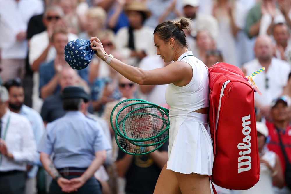 Sabalenka suffered her earliest exit from a grand slam since the 2022 French Open (Getty)