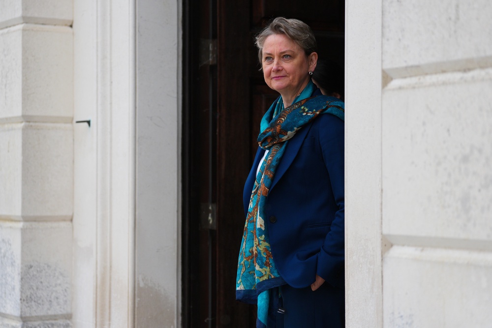 The foreign secretary, Yvette Cooper (PA Wire)