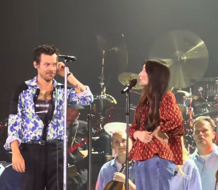 Styles's sister Gemma came out to deliver a speech about how proud she was of him (TikTok/rachelruwangux)