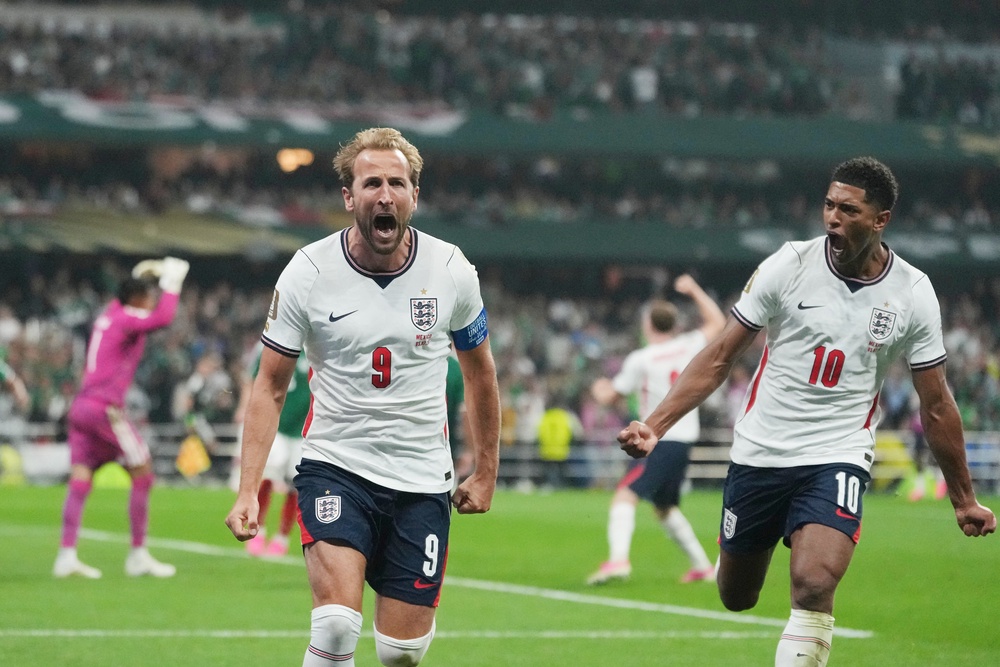 England sailed through to the quarter-finals after thrilling victory against Mexico (AP)