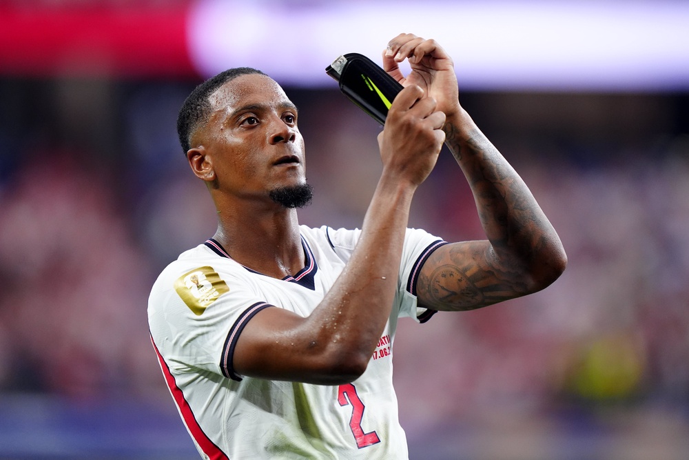 Ezri Konsa could start at right-back again for England (PA)
