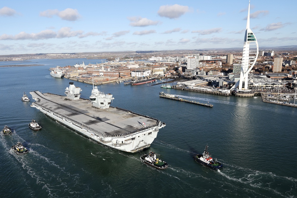 HMS Prince of Wales (LPhot May Luke/MoD) (MoD/Crown Copyright)