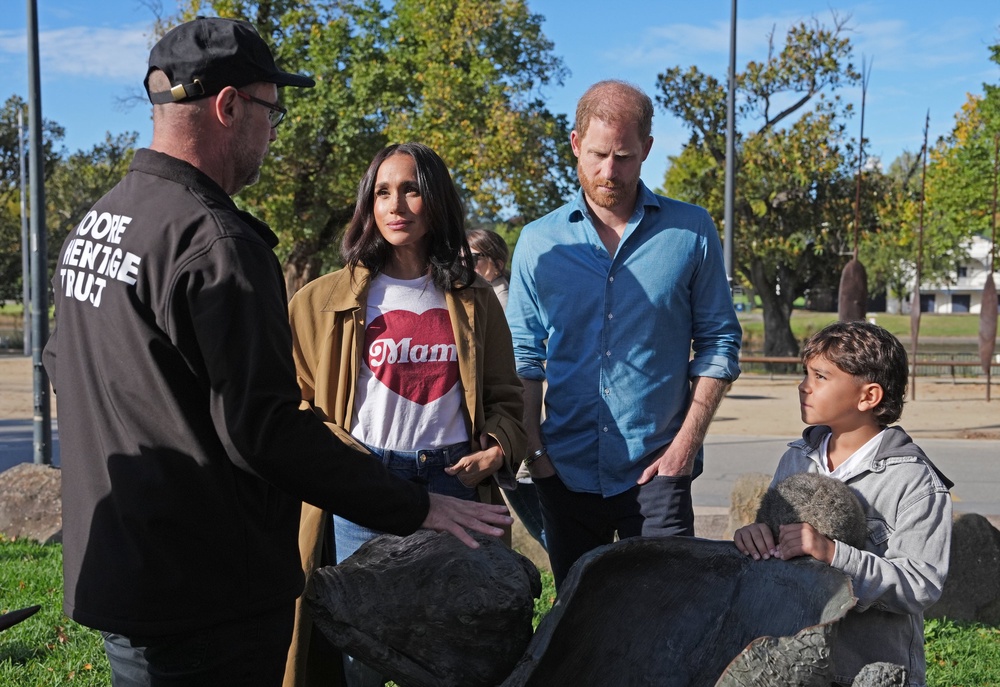 Meghan and the Sussexes’ children are no longer accompanying Harry to London (Jonathan Brady/PA)