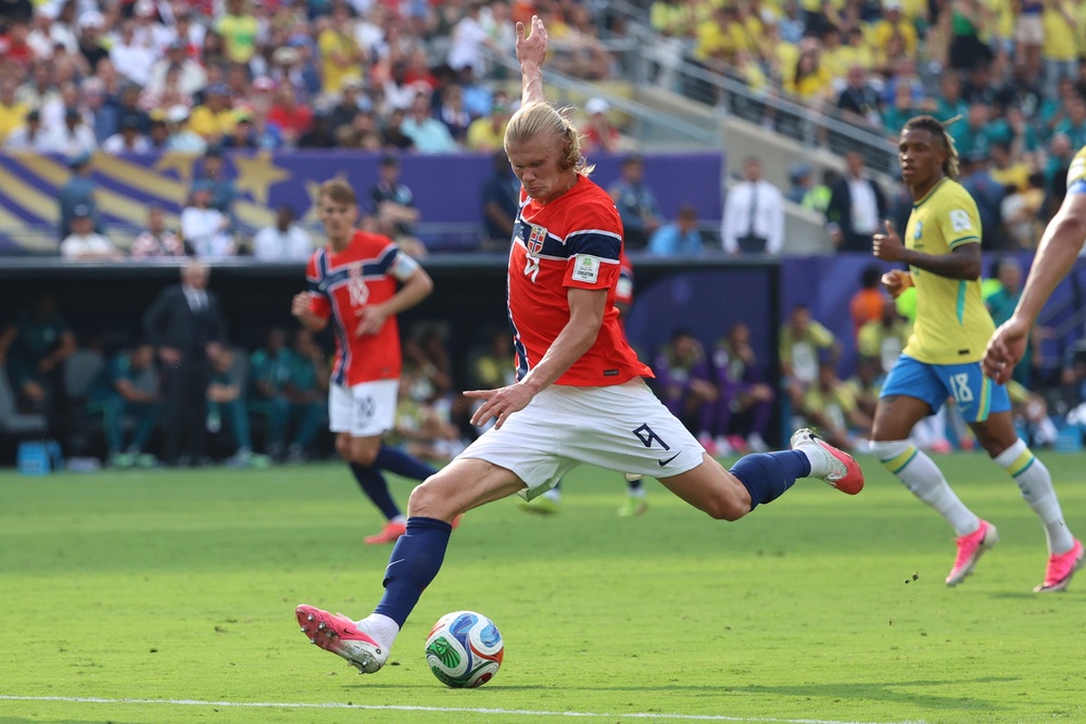 Erling Haaland may prove impossible to stop (AP)