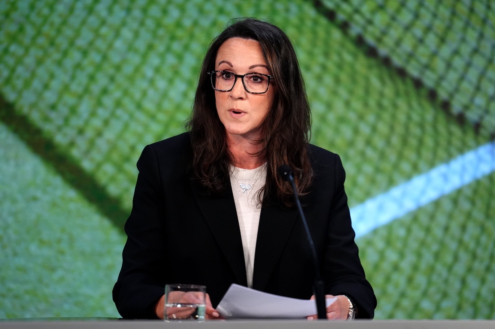 Sally Bolton has urged fans to stay hydrated (PA)
