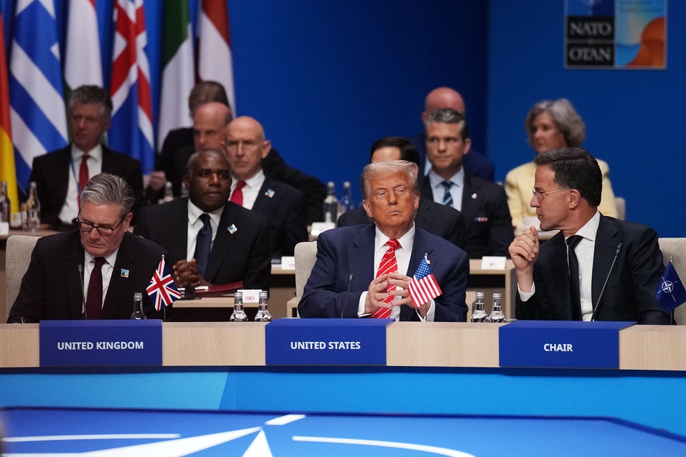 Image from: Ukraine-Russia war latest: Trump says he is ‘very disappointed’ with Nato and repeats claim US should control Greenland