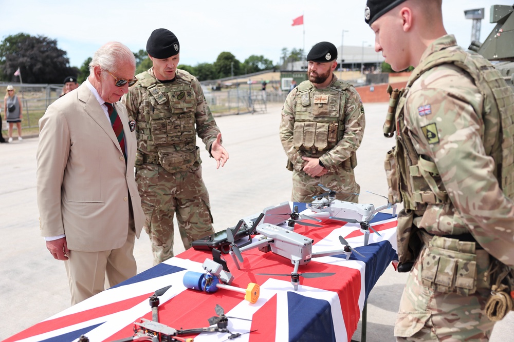 The King is Colonel-in-Chief of the Royal Tank Regiment (Chris Jackson/PA) (PA Wire)