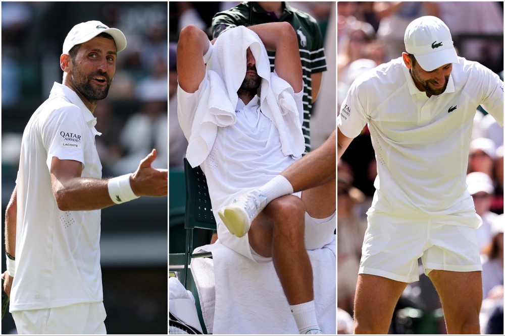 Image from: Djokovic v Auger-Aliassime LIVE: Wimbledon latest score and updates as Jannik Sinner waits in semi-final