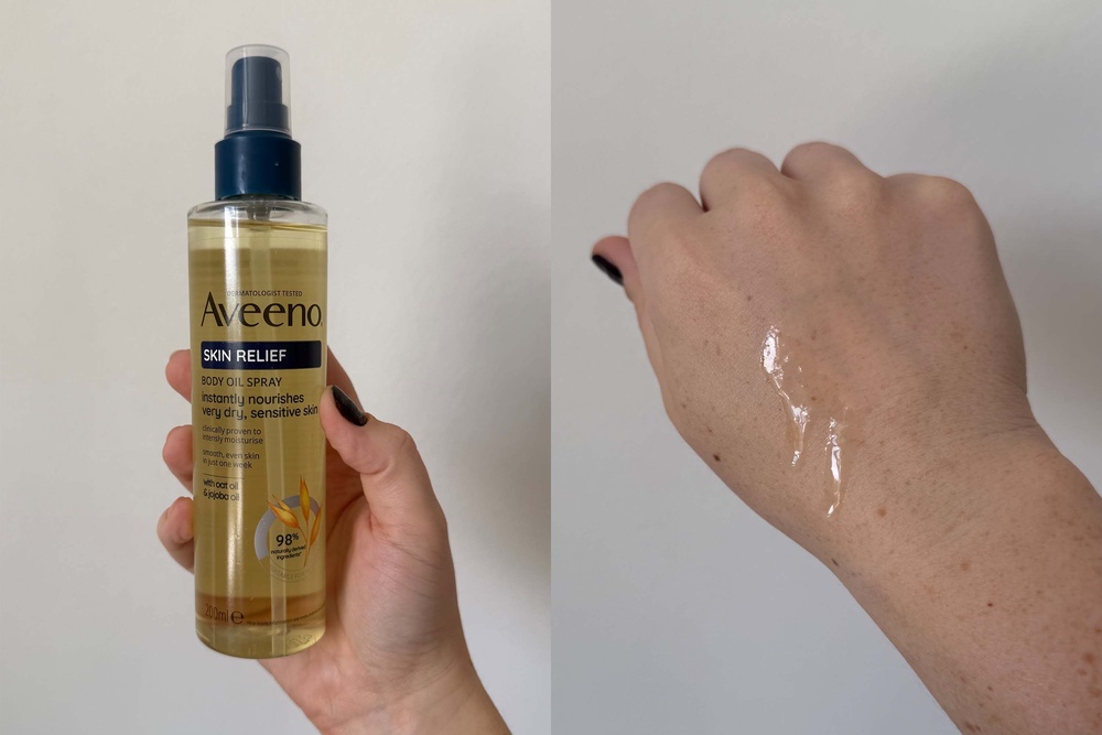 The oil spreads easily and leaves skin feeling soft and comfortable (Sarah Jones)