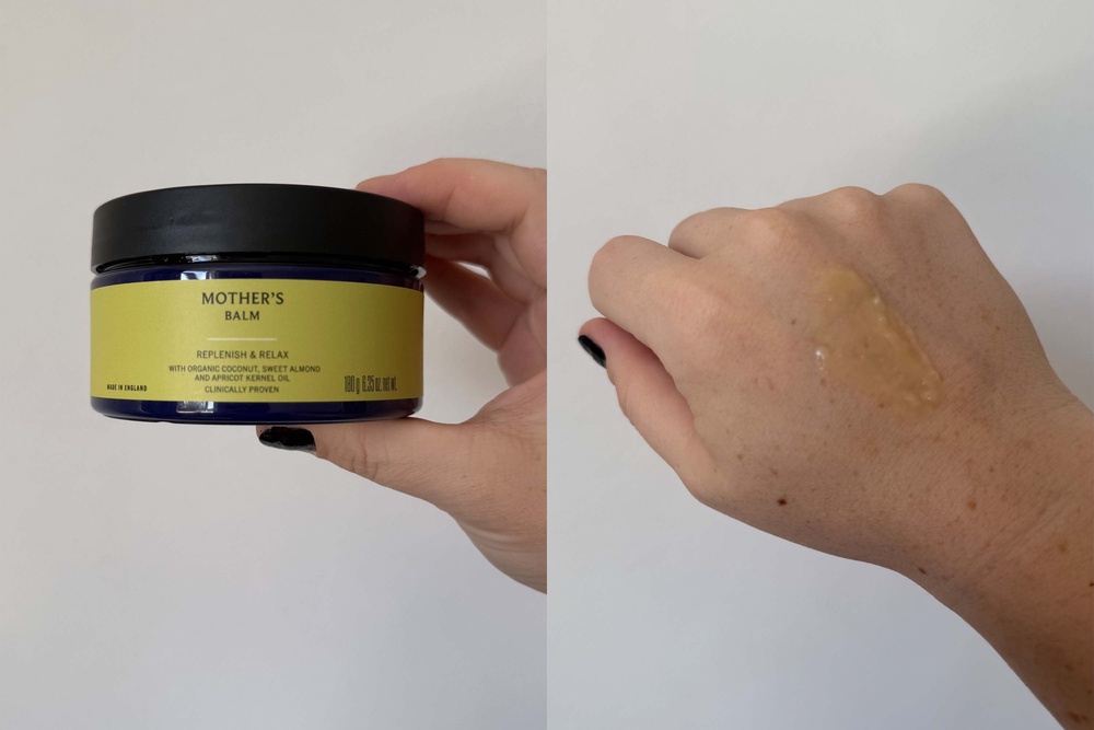 It has a noticeably waxy feel and spreads well over the skin (Sarah Jones)