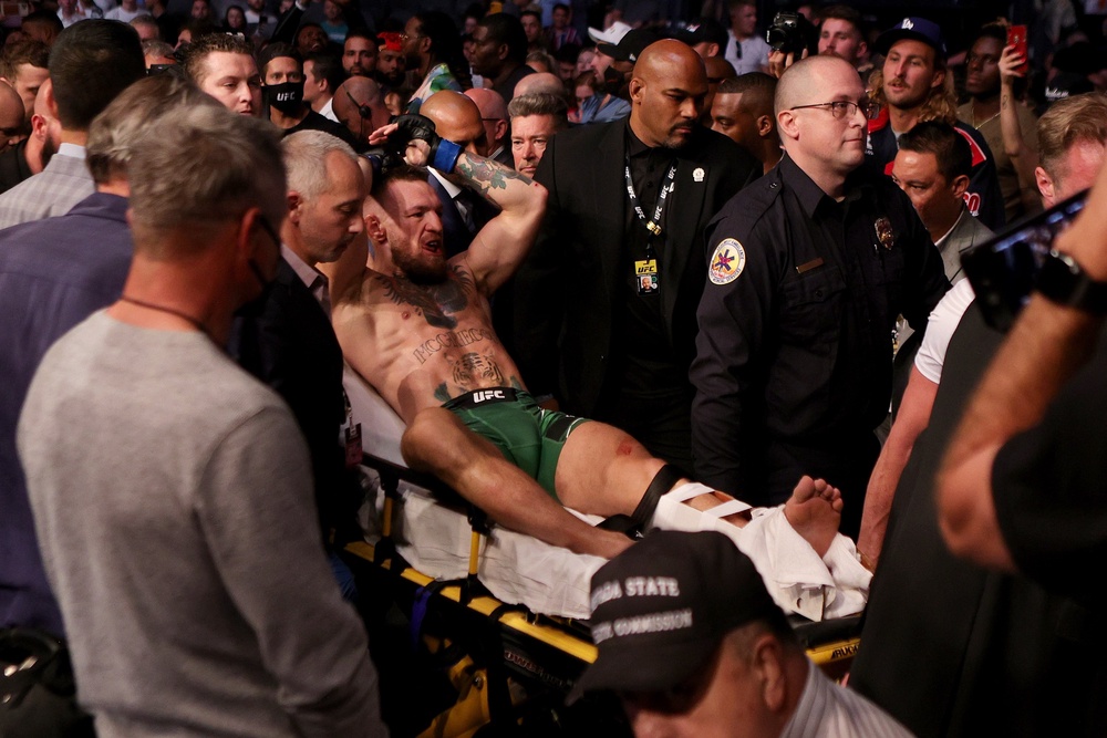 McGregor suffered a serious injury when he last competed professionally (Getty)
