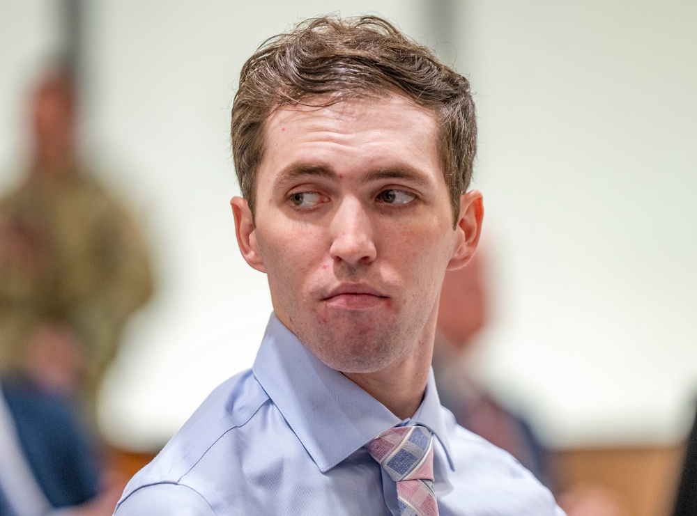 Tyler Robinson is accused of fatally shooting Charlie Kirk at a college event (Getty)