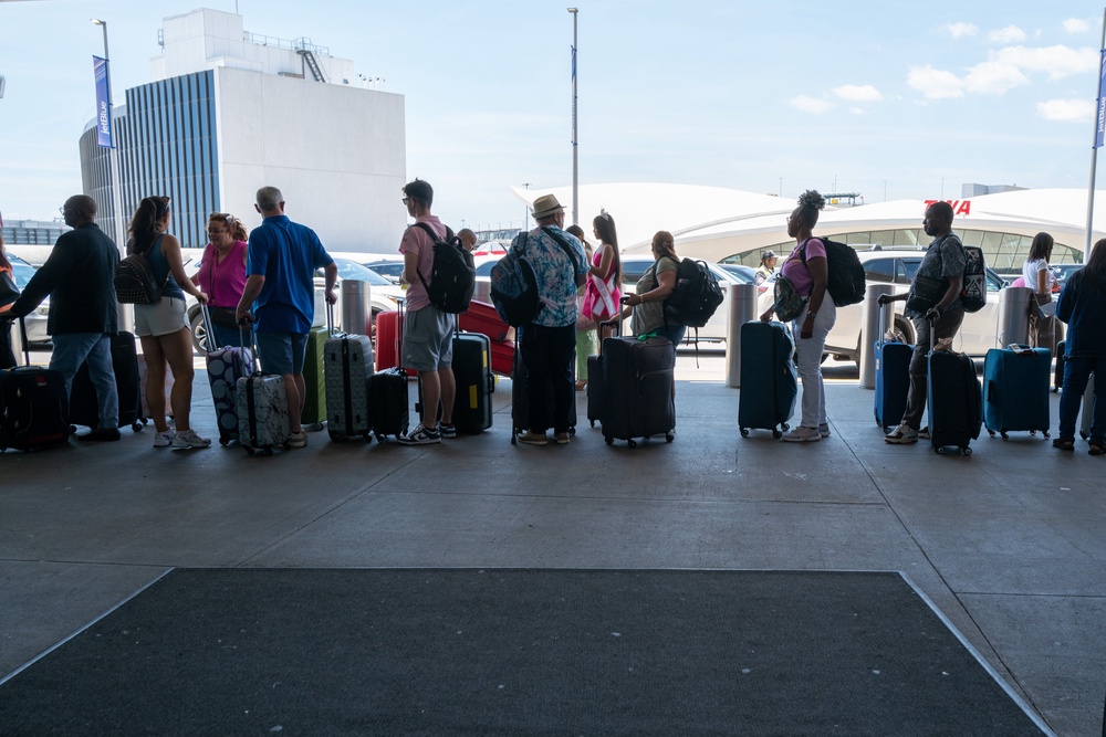 The ‘Twilight Bag Drop’ program officially debuted over the busy Fourth of July weekend (Getty Images)
