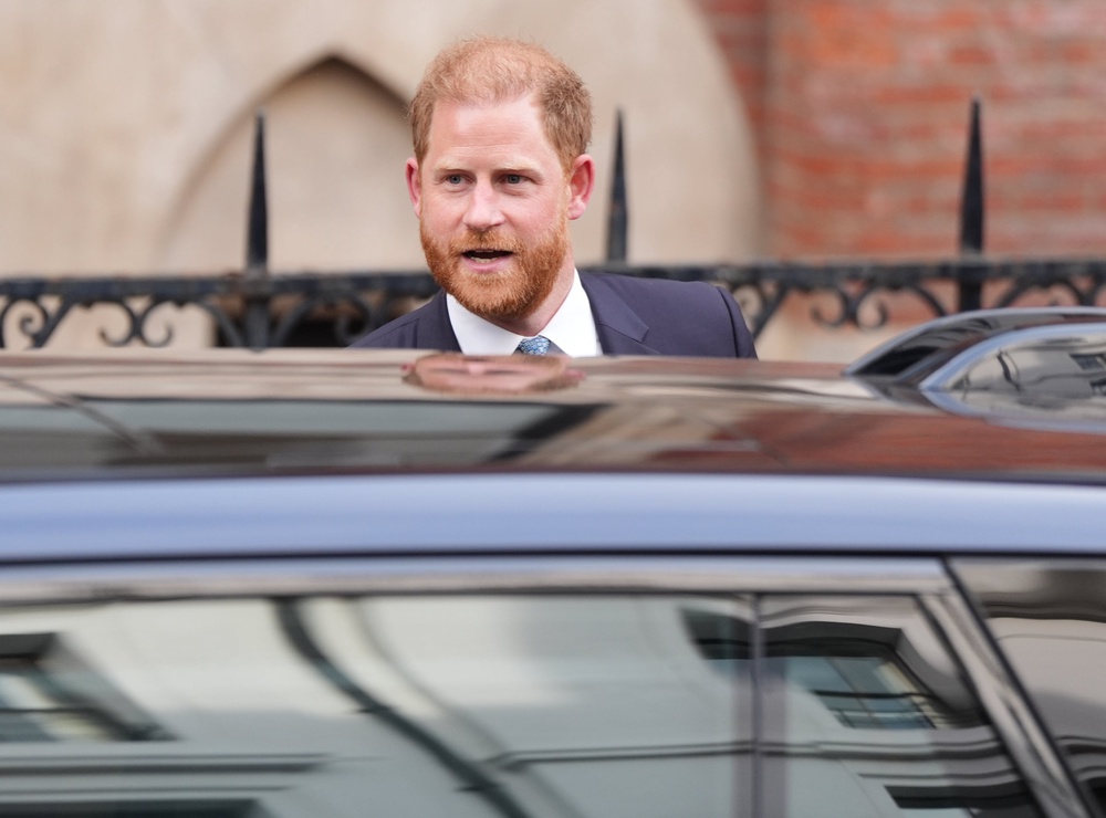 Harry is carrying out five days of engagements while in the UK (Ben Whitley/PA) (PA Archive)